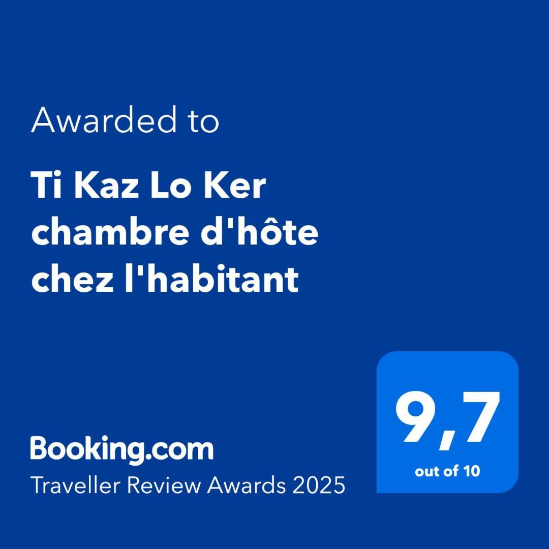 Ti Kaz Lo Ker Chambre D'Hote Chez L'Habitant Saint-Joseph Exteriör bild